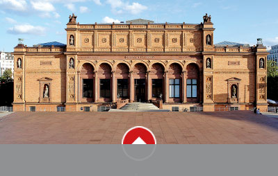 Hamburger Kunsthalle Die Roten Doppeldecker