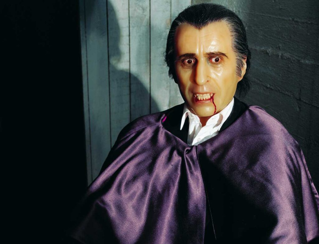 Panoptikum Wachsfigurenkabinett Dracula Die Roten Doppeldecker