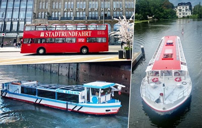 Entdecker Tour die Roten Doppeldecker
