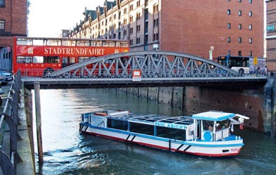 Stadtrundfahrt und Hafenrundfahrt die Roten Doppeldecker